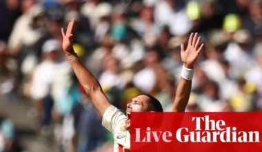 Australia v England: fourth Ashes Test, day one – as it happened | Ashes 2025-26