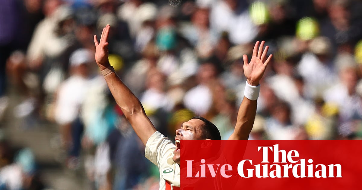 Australia v England: fourth Ashes Test, day one – as it happened | Ashes 2025-26