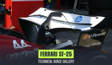 A final probe into the hidden details of the Ferrari SF-25