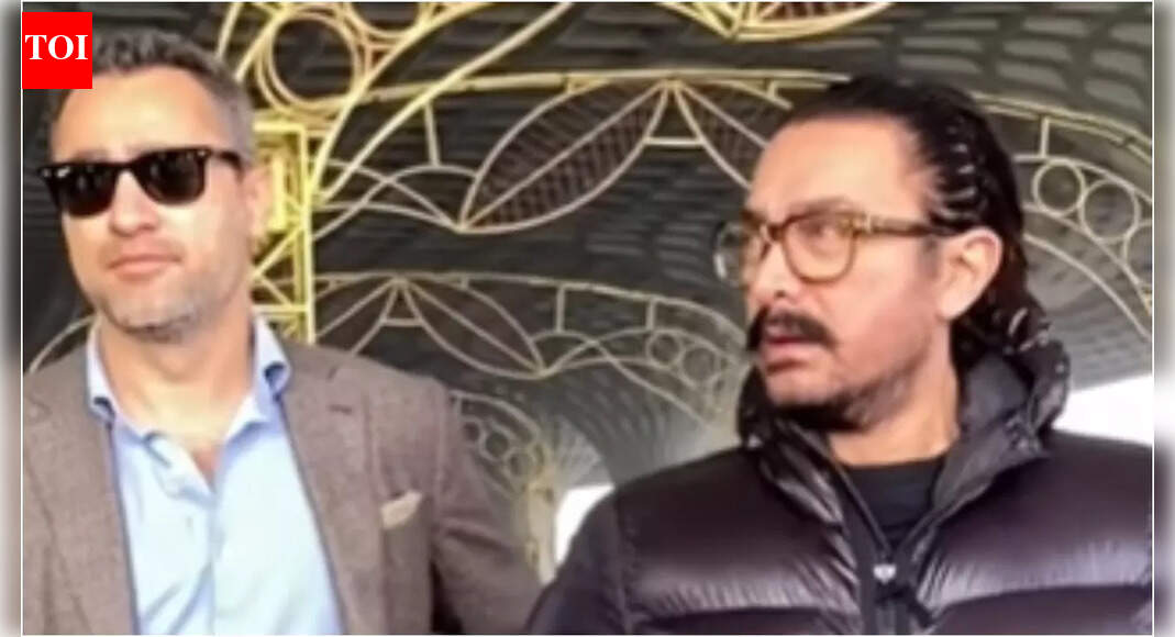 Imran Khan and Aamir Khan spotted at airport zooming off for NYE 2026 as fans react to EPIC family reunion video - Watch |