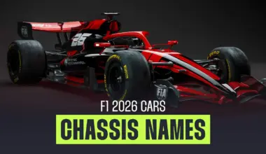 What name has each team given its chassis for the 2026 season?