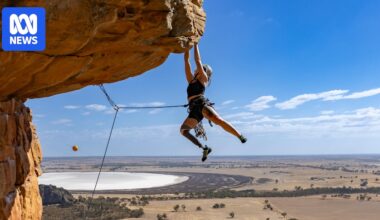 Sarah Larcombe's journey back to the top of the paraclimbing world after devastating injuries