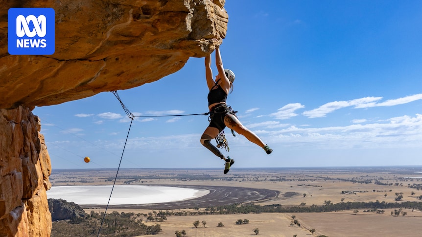 Sarah Larcombe's journey back to the top of the paraclimbing world after devastating injuries