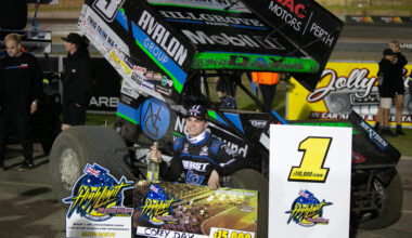 Speedway news: Corey Day wins Perth High Limit opener, drama for Larson