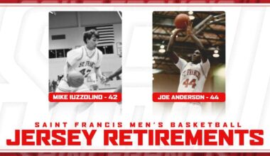 Saint Francis Men's Basketball To Recognize Jerseys Of Anderson And Iuzzolino As Part Of 35th Anniversary Of The 1991 NEC Championship