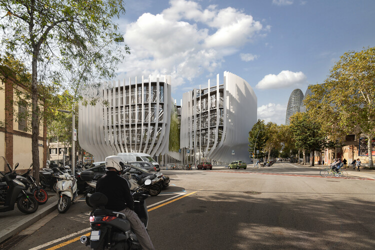 SNOB Architects Designs Contemporary Office Building in Barcelona’s El Raval District - Image 2 of 5