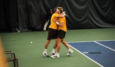 Men's Tennis Heads Into 2026 WIth Two Nationally Ranked Doubles Teams
