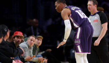 Russell Westbrook Gets Lakers Fan Kicked Out for Taunting Him