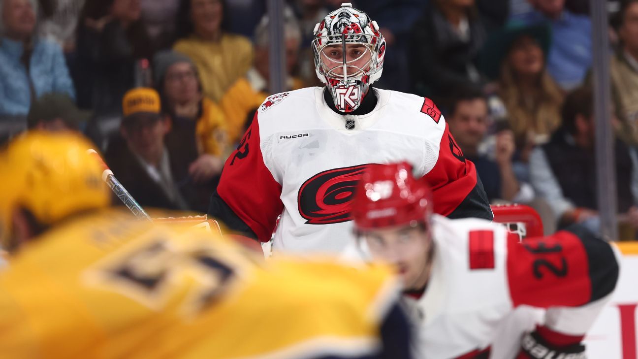 Hurricanes' Pyotr Kochetkov set for surgery, likely ending season