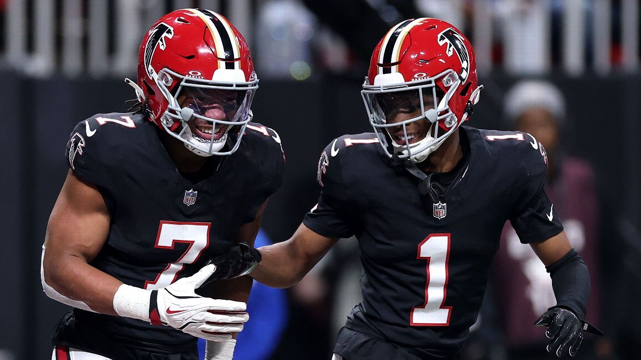 Falcons, Bijan Robinson run over Rams in Week 17 MNF win