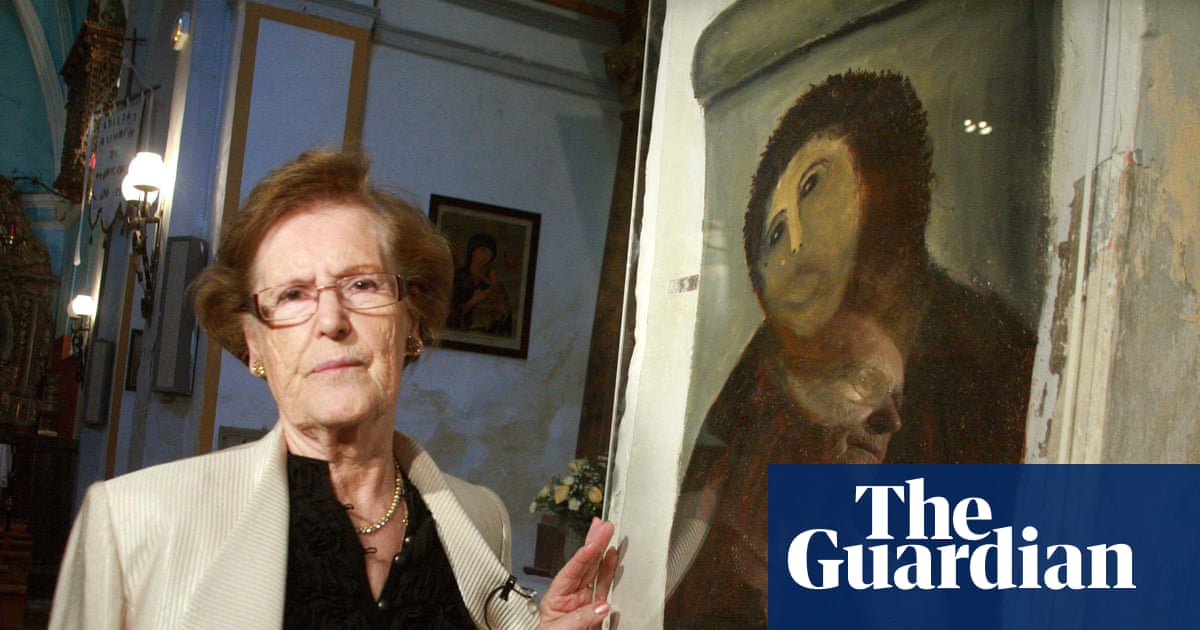 Cecilia Giménez, famed for ‘Monkey Christ’ mural mishap, dies at 94 | Spain