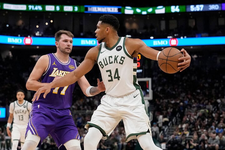 Luka Dončić, Giannis Antetokounmpo