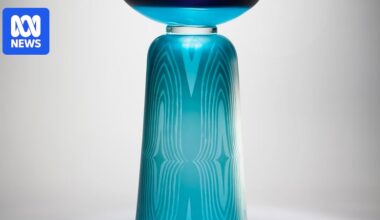 Australia's top glassmakers are the focus of the exhibition Glass Chrysalis II