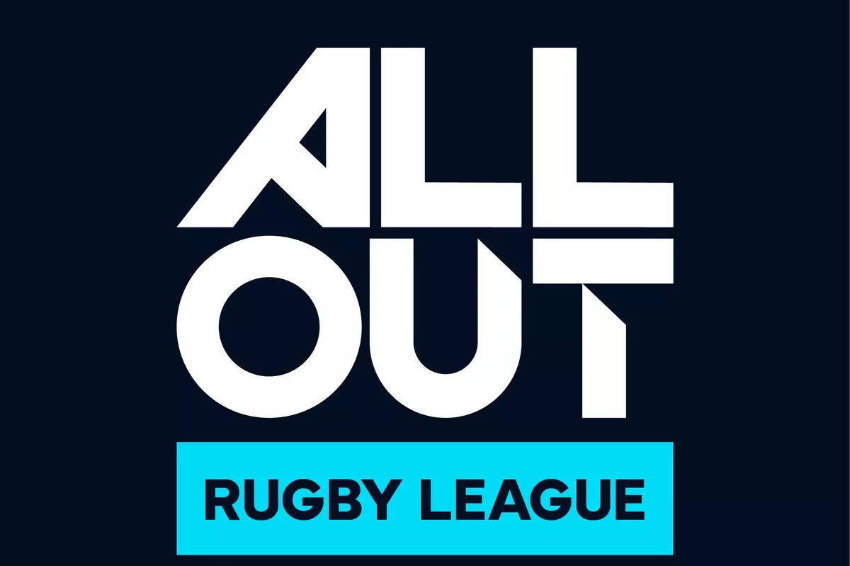 All Out Rugby League logo