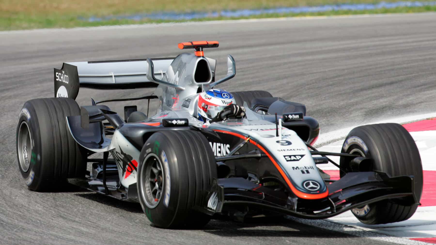 Kimi Raikkonen (McLaren-Mercedes) during the 2005 Malaysian Grand Prix
