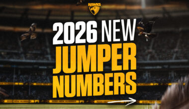 Four changes headline 2026 AFL guernsey numbers