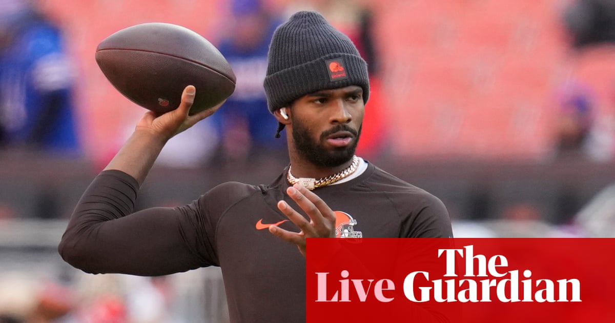 NFL week 16: Browns v Bills, Panthers v Buccaneers, and much more – live | NFL