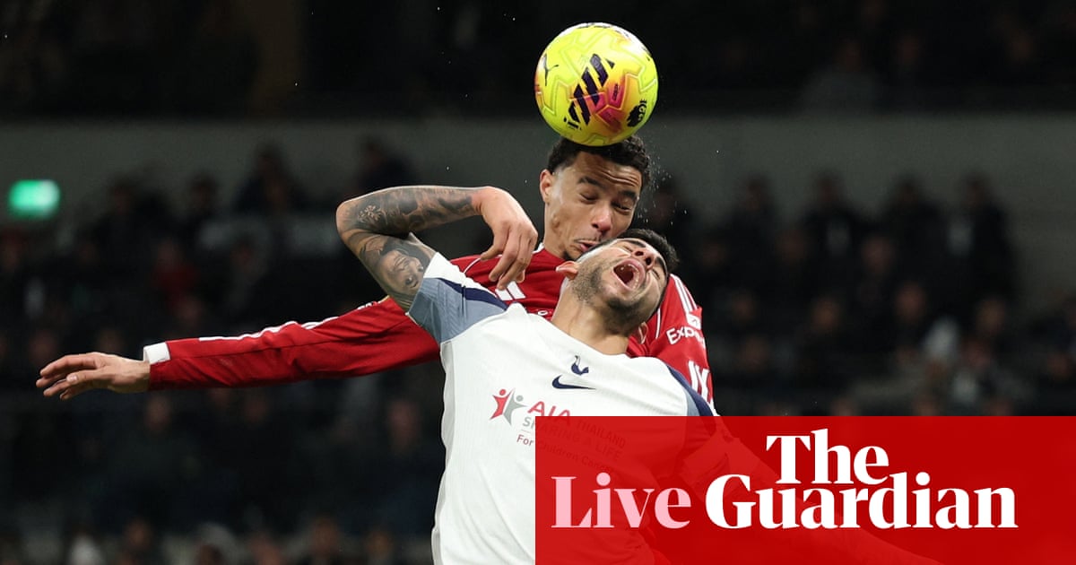 Tottenham v Liverpool: Premier League – live | Premier League