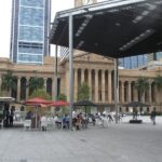 The current state of King George Square