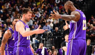 LeBron James, Luka Doncic Dazzle NBA Fans as Lakers Rout Russell Westbrook, Kings