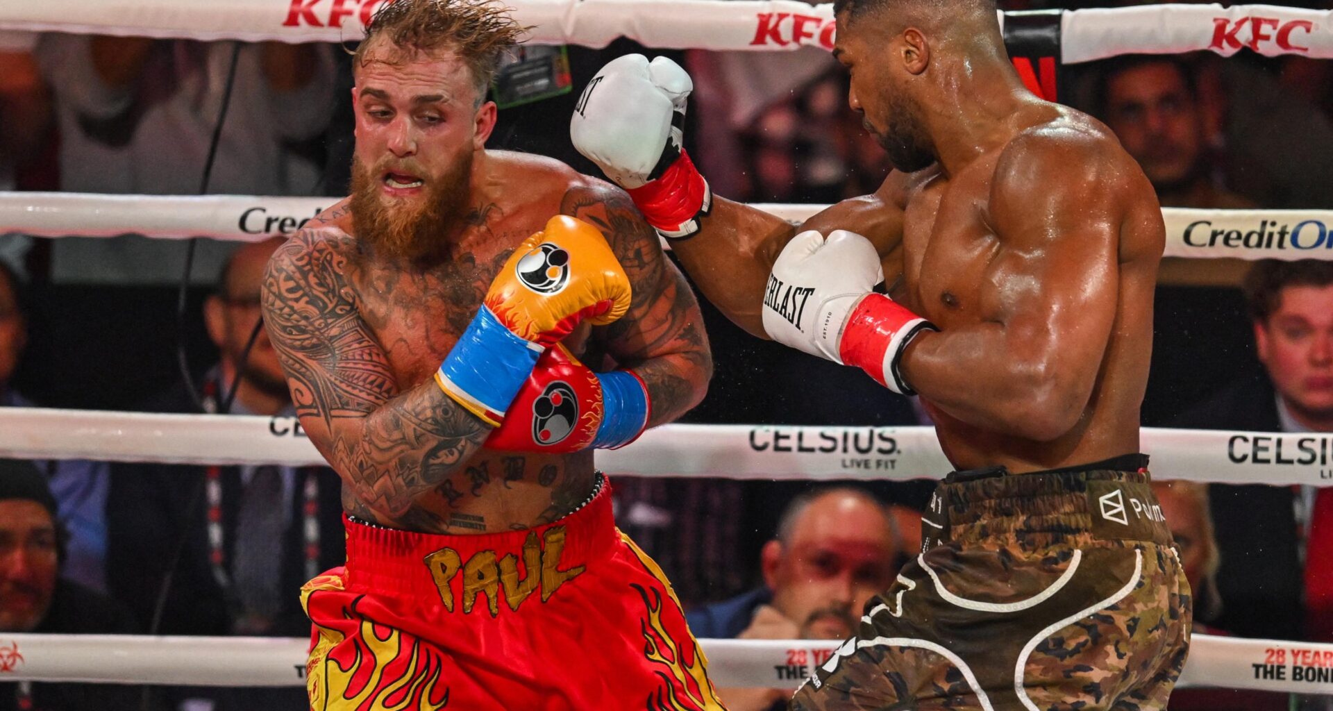 Jake Paul Says He Won 1st 2 Rounds vs. Anthony Joshua Before KO Loss in Video