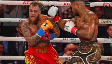 Jake Paul Says He Won 1st 2 Rounds vs. Anthony Joshua Before KO Loss in Video