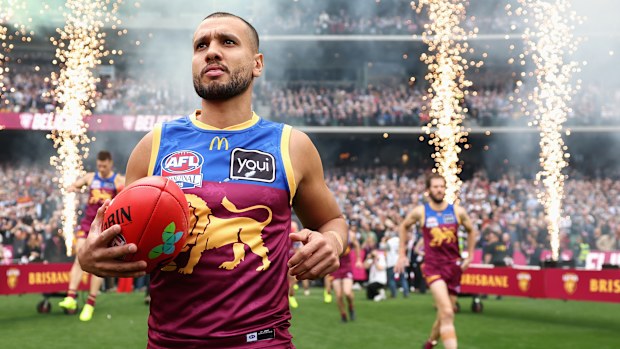 Callum Ah Chee on grand final day.