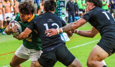 Lower tackle height trial extended to World Rugby U20 Championship 2026