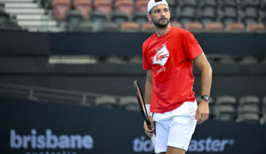 Dimitrov touches down in Brisbane