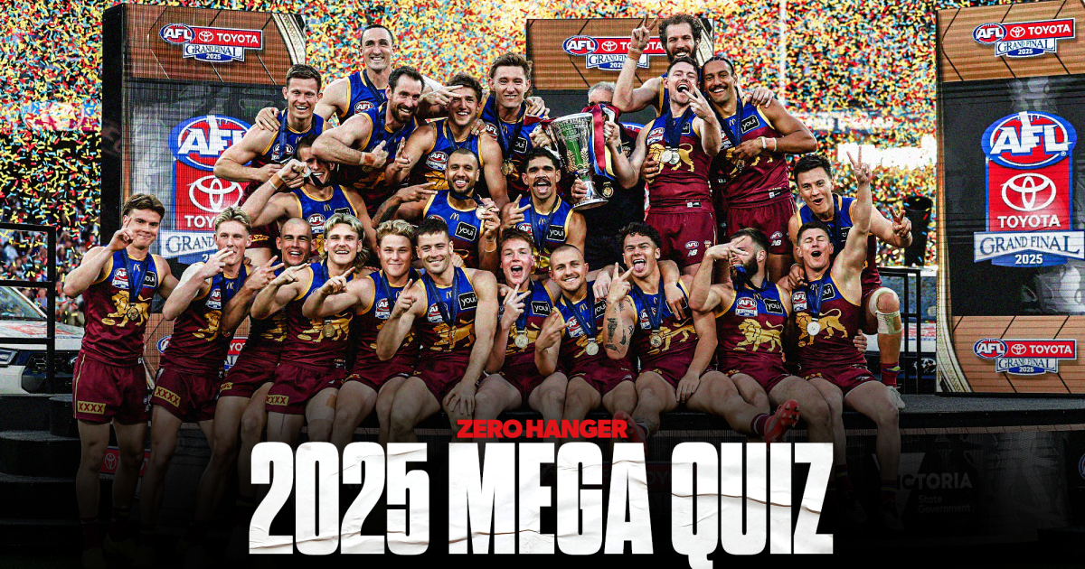 2025 AFL MEGA QUIZ: 25 questions on the year that was - AFL News