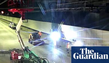 What caused Sydney’s M4 tunnel closure – and what on earth is shotcrete? | Transport