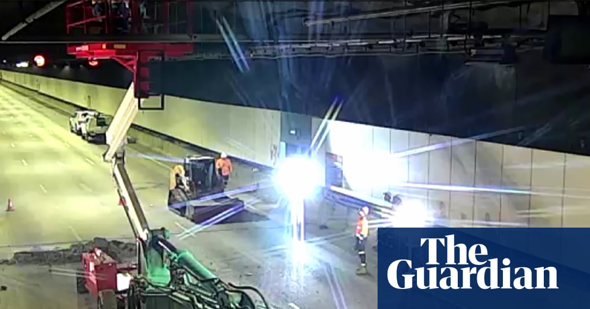 What caused Sydney’s M4 tunnel closure – and what on earth is shotcrete? | Transport