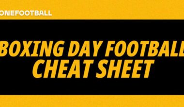 Boxing Day Cheat Sheet: Best bets for Premier League, Championship and more
