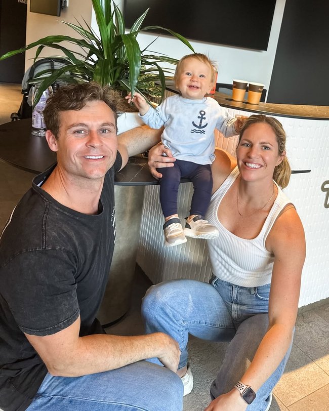 The Olympic swimmer was engaged to reality TV star Ryan Gallagher. The former couple share a two-year-old son, Sampson. 