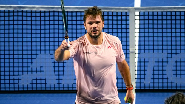 Stan Wawrinka of Switzerland 