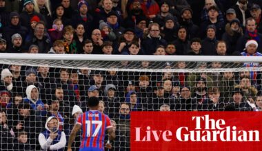 Crystal Palace v Tottenham: Premier League – live | Premier League