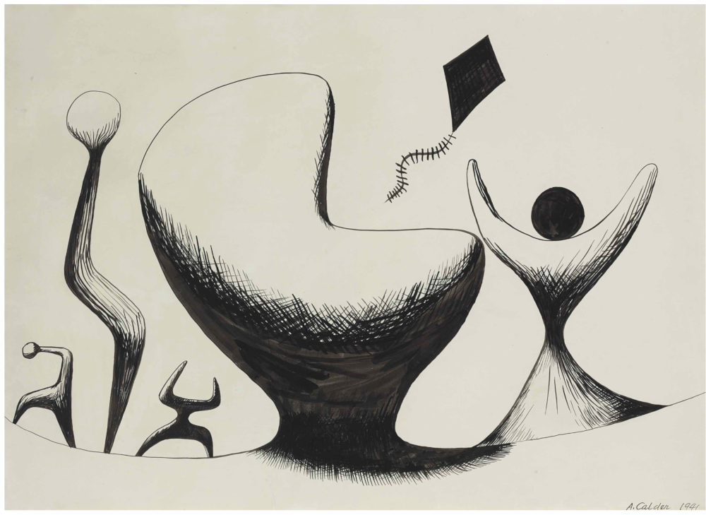 ‘Studies for Sculpture’ (1941) by Alexander Calder.