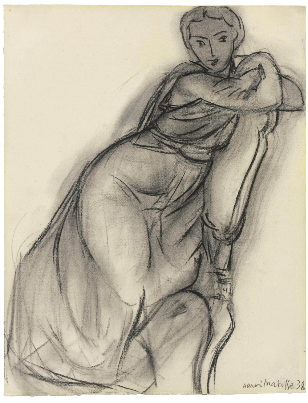 ‘Femme assise’ (1903) by Henri Matisse.