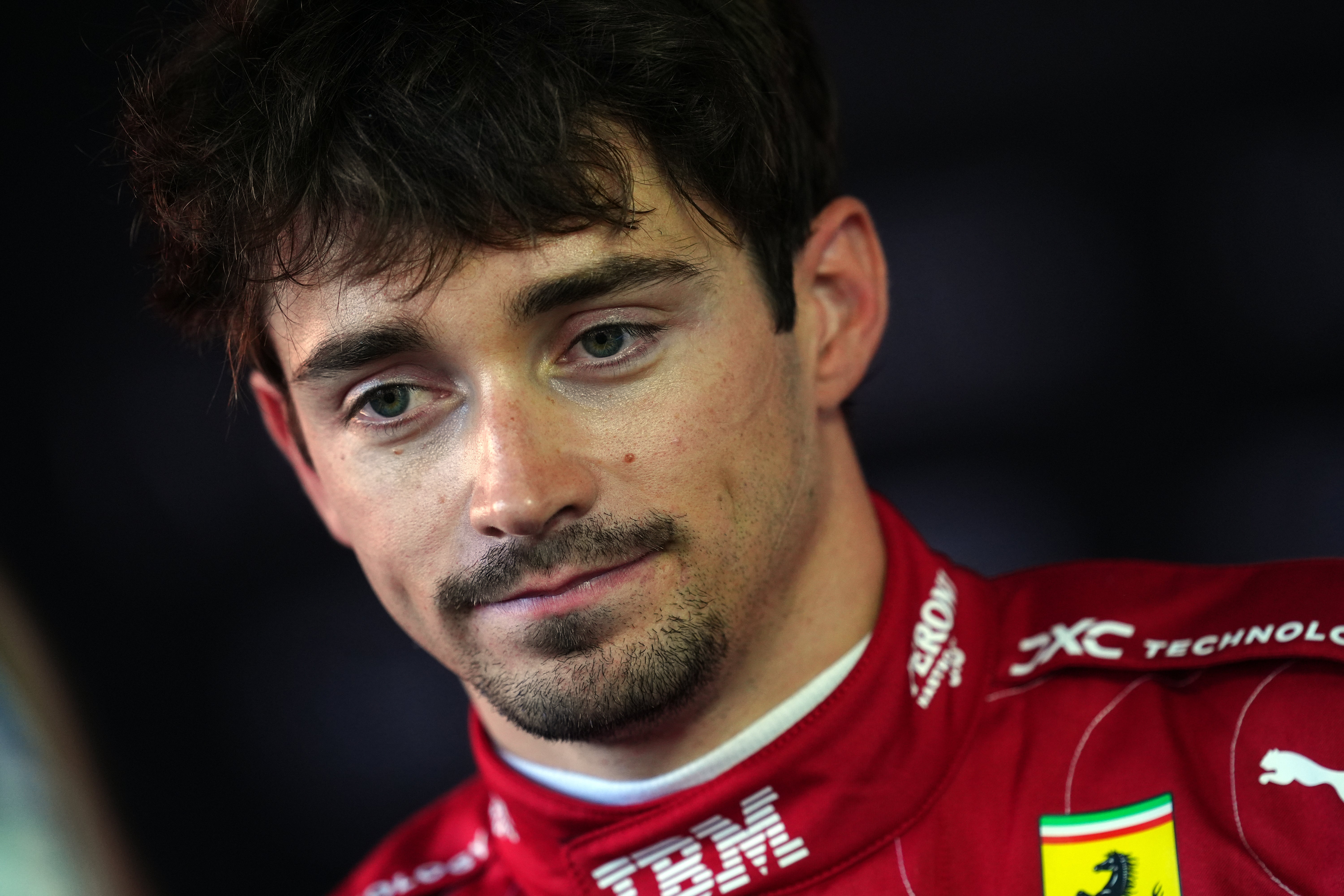 Charles Leclerc starts in fifth
