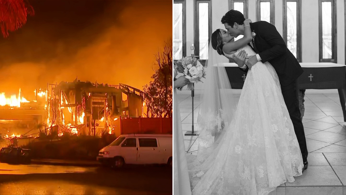 Top Gun actor Miles Teller gets wife’s wedding dress remade after losing their home in LA wildfires