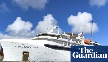 Australian cruise ship investigated after leaving passenger behind runs aground off PNG with 120 people on board | Papua New Guinea