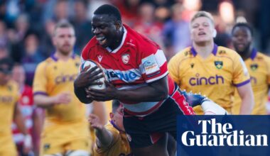 Gloucester prop Afo Fasogbon: ‘I’m quite chilled off the pitch – until it’s time to go to work’ | Gloucester