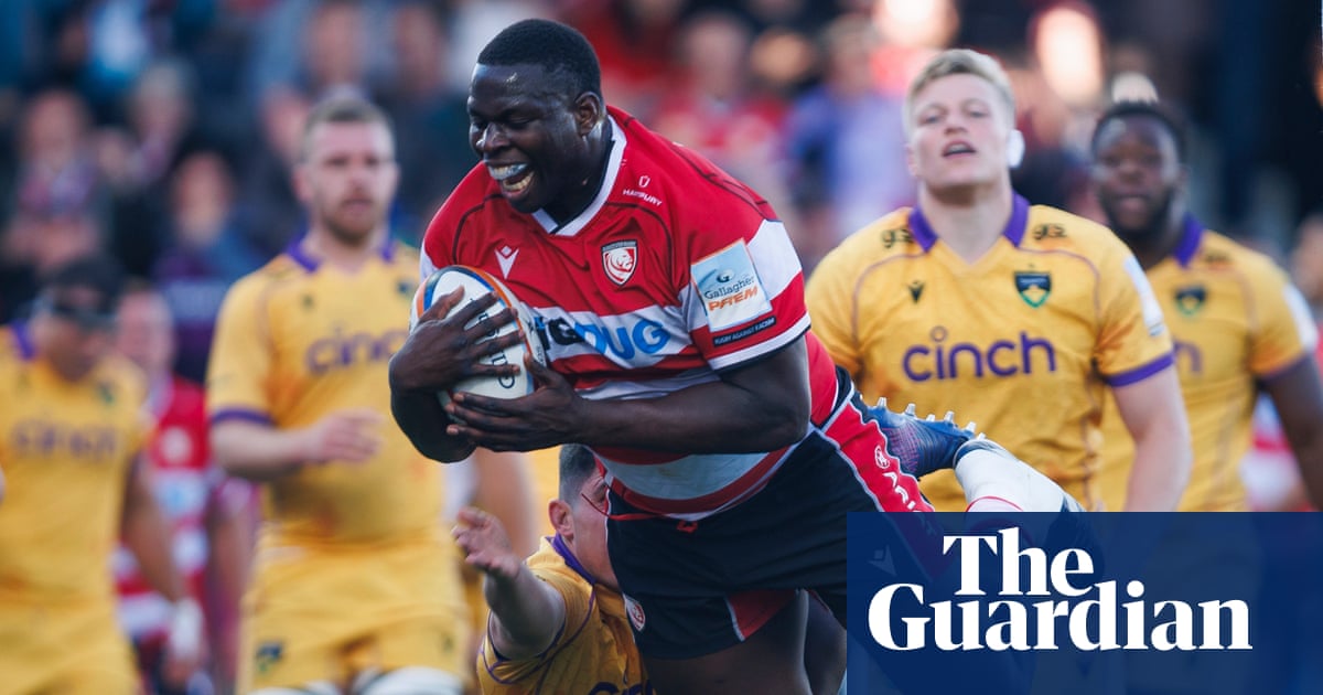 Gloucester prop Afo Fasogbon: ‘I’m quite chilled off the pitch – until it’s time to go to work’ | Gloucester