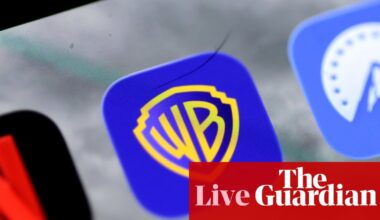Larry Ellison gives $40bn personal guarantee to Paramount’s bid for Warner Bros Discovery – business live | Business