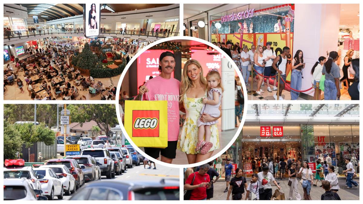 Boxing Day sales in Perth see thousands descend on Karrinyup, CBD