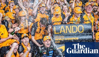 ‘Like a movie’: Lando Norris relives final lap to glory and partying till 6am as world champion | Lando Norris