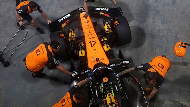 McLaren ended up with zero points scored in Las Vegas. 