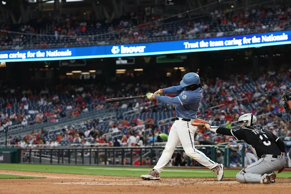 Minnesota Twins first baseman Josh Bell. © Geoff Burke-Imagn Images