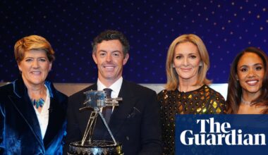 ‘A great night for golf’: McIlroy hails Spoty success after individual and team awards | BBC Sports Personality of the Year