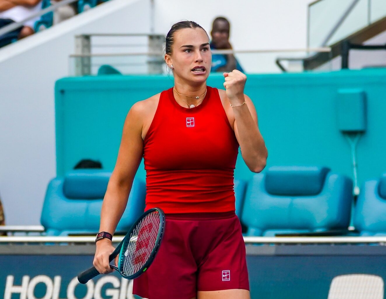 Aryna Sabalenka says it's not fair to face transgender women in tennis -